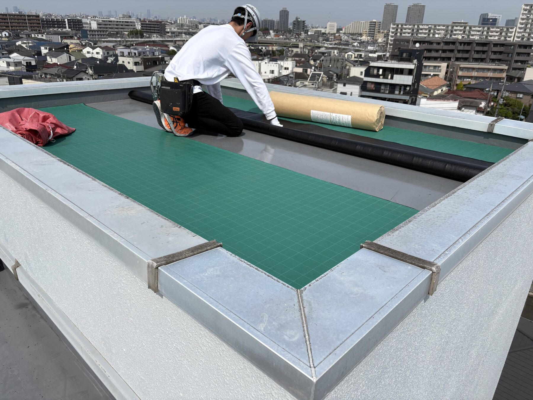 川崎市 Kマンション 屋上防水工事