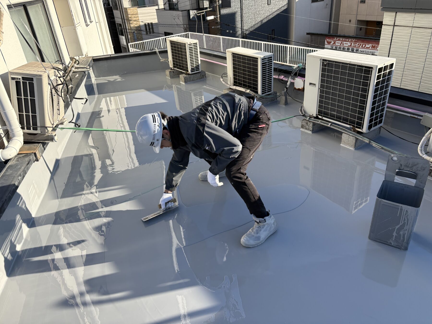 川崎市 Kマンション 屋上防水工事